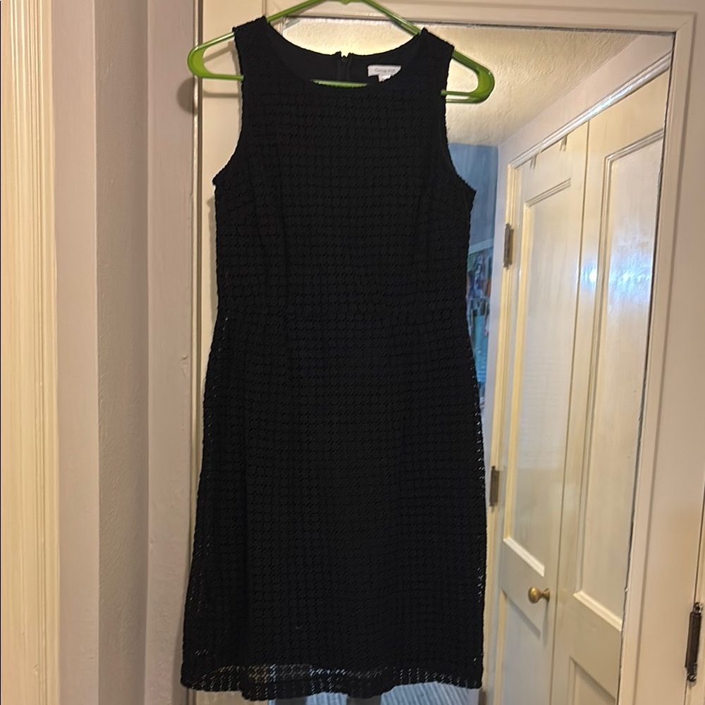 Elegant Black Sleeveless Dress
